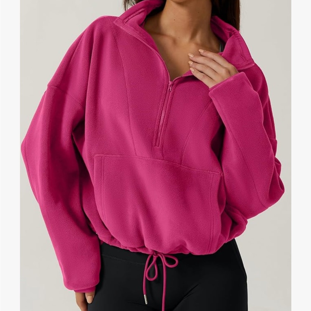 Qinsen Half Zip Fleece Pullover